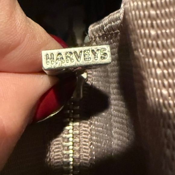 Harvey's Seatbelt Original Carriage Satchel Tote Crossbody Brown Handbag EUC - Picture 7 of 16